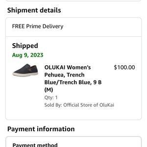 OLUKAI Women's
Pehuea slip-on sneaker NWT